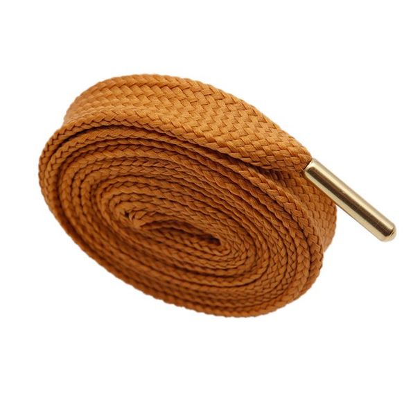 LACES Widened 1.8cm Flat Solid Color With Metal Toe Rope Decoration_viptrois.com