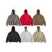 Dual-Zip Fleece Hoodie – 350GSM Heavyweight Streetwear Jacket With Brushed Lining (M-XXL, 6 Colors)_viptrois.com