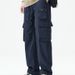 Men's Clothing Mountain Outdoor Overalls Men's Cross Border Multi Pocket Sports Functional Casual Trousers Assault Straight Paratrooper Pants_viptrois.com