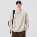 Pulse Trendy Brand Crew Neck Sweatshirt Autumn Winter New Embroidery Versatile Casual Pullover Loose Long Sleeve Drop Shoulder_viptrois.com