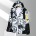 Unisex Mountain Couple Windbreaker – Waterproof & Windproof Hiking Jacket With Hood, Breathable Outdoor Sport Coat For Men & Women_viptrois.com
