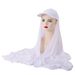 Women's Jersey Baseball Cap With Long Peaked Shawl – Middle Eastern Style Sun Protection Turban_viptrois.com