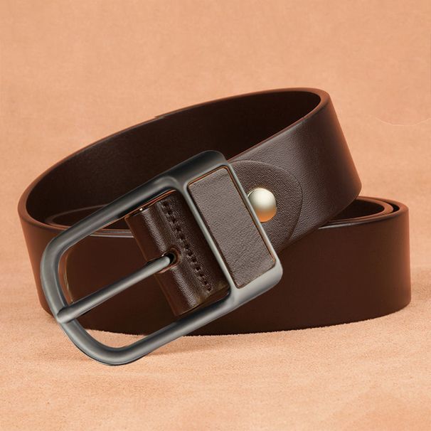 Men's Belts Retro Pin Buckle Belt Fashionable Men's Business Casual Suit Pants Jeans Belt Net Celebrity Hot Style_viptrois.com