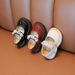 Mother & Kids Baby Girl Princess Shoes Spring And Autumn Children's Closed Toe Shoes Soft Bottom Non Slip Baby Shoes Toddler Shoes_viptrois.com