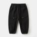 2025 New Children's Clothing Pants Boys Solid Color Long Pants Korean Style Baby Spring And Autumn Fashion Pants Trendy One Piece Dropshipping_viptrois.com