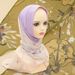 Women's Hijab hot selling chiffon national style round mouth triangle scarf ladies headscarf gauze scarf pullover headscarf scarf_viptrois.com