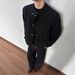 American Stand-up Collar Deconstruction Suit Men's Versatile Loose Design Sense Jacket Men's Niche Trend Temperament Suit Men_viptrois.com