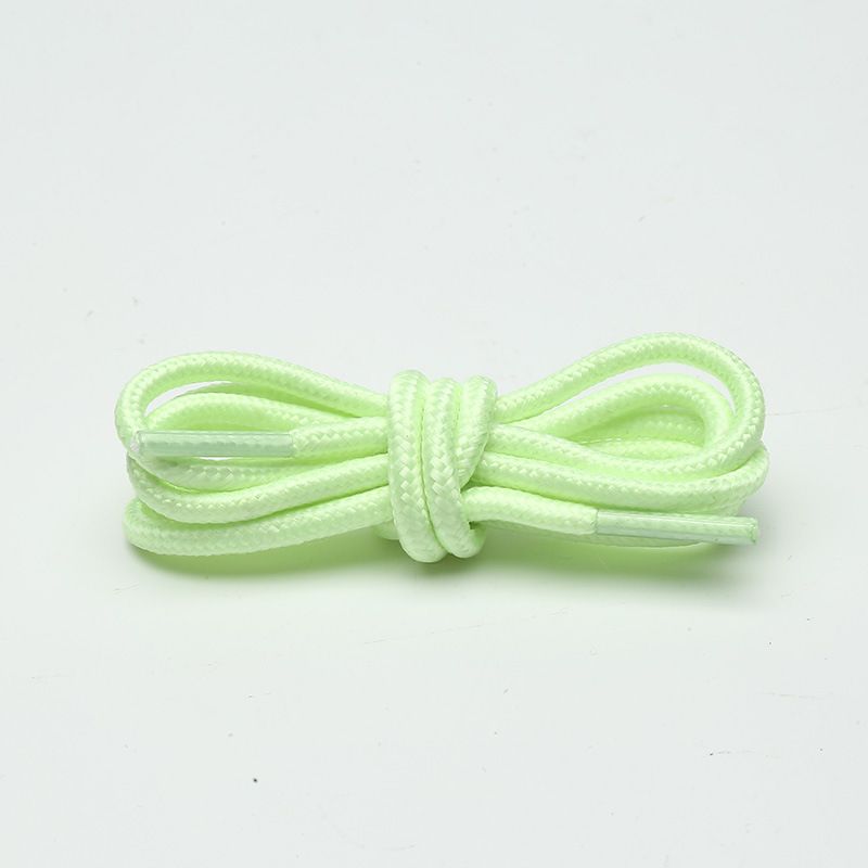 Shoe Accessories round luminous fluorescent polyester colored shoelaces suitable for sports shoes,sneakers,dad shoes,flying woven shoes_viptrois.com