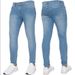 men's tight and trendy simple classic stretch jeans_viptrois.com