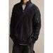 American Style Color-Block Half-Zip Knitted Sweater For Men, Autumn And Winter Thickened Lazy Warm Jacket Trendy_viptrois.com