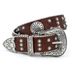 Women's Western Punk Belt, Y2K Studded Waistband With Alloy Buckle For Jeans & Skirts_viptrois.com
