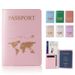 Passport Covers Leather Passport Holder Couple New Wedding Gift Travel Document Bag Passport Protection Cover Passport Bag PU_viptrois.com
