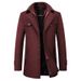 CT 2025 New Woolen Business Casual Fashion Thickened Warm Oversized Men's Trendy Trench Coat_viptrois.com