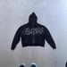 Men's Clothing Autumn And Winter Personality Hot Diamond Loose Jacket New Men And Women's Zipper Hoodie Long Sleeved Sweater_viptrois.com
