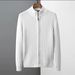 Pure 2025 Spring And New Cardigan Sweater Men Korean Version Zipper Outerwear Knitted Jacket Thickened Autumn Winter National_viptrois.com