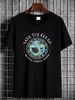 Save The Ocean Keep The Sea Plastic Free Turtle T-Shirt Size S-5XL Versatile Stylish Fashion Graphic Homme Breathable Unisex Top For Everyday Wear_viptrois.com