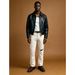 Men's Clothing High Street Style Jeans Distressed Patchwork Slim Straight Leg Non Stretch Trendy_viptrois.com