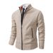 Pure Plus Size Jacket Men 2025 Casual Cardigan Autumn Winter Warm Coat Fashion Stand Collar Sweater Men's Export_viptrois.com