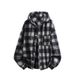 Men's Plaid Flannel Shirt Jacket, Thickened Brushed Fleece Hooded Overshirt With Streetwear Style, Long Sleeve Casual Layering Piece (S-3XL)_viptrois.com