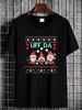 Norwegian Uff Da Christmas T-Shirt Homme Breathable Top For Everyday Wear Streetwear Fashion Stretched Soft Graphic Summer Unisex Stylish_viptrois.com