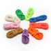 8mm polyester single flat colored shoelaces_viptrois.com