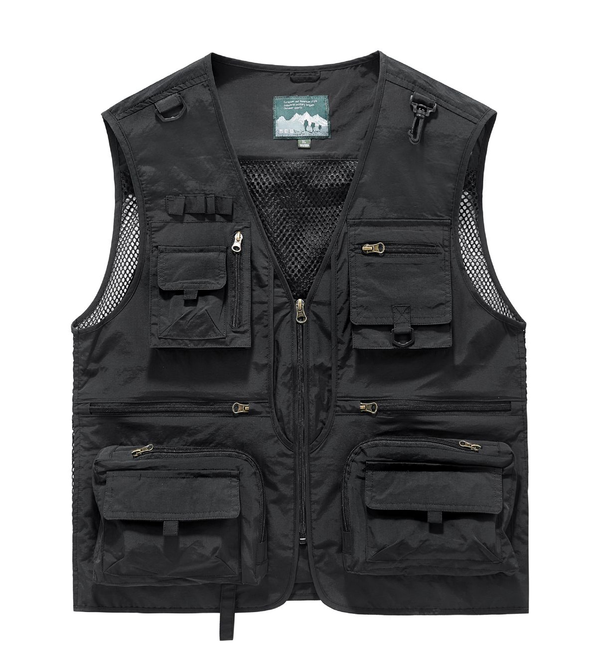 Unisex Multi-Pocket Outdoor Vest - Lightweight Fishing & Utility Waistcoat For Men & Women (12 Colors, S-6XL)_viptrois.com