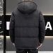 New Winter Down Youth, Students' Warm Clothes, Hooded Jacket, Men's Fashionable Casual Bread Jacket_viptrois.com