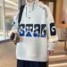 Loom Cross-Border American Style Casual Sweatshirt For Men, Autumn And Winter Fleece-Lined Baseball Jacket, Trendy Fashion,_viptrois.com