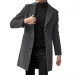 2025 Mode Männer Wolle & Mischungen Herren Casual Business Trenchcoat Herren Freizeit Mantel Männlich Punk Stil Mischungen Staub Mäntel Jacken_viptrois.com