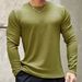Loom 2023 Cross-Border European And American Autumn Winter New Fashion Long Sleeve Sweater Men's Top Knitted Shirt_viptrois.com