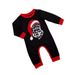 Christmas Santa letter striped Christmas Family suit printed home suit pajamas_viptrois.com
