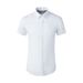 Men’s Short-Sleeve Shirt – Bold Back Crystal Rhinestones, Slim Fit, Breathable Cotton, Streetwear Fashion_viptrois.com