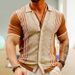 Summer New Non Pilling Ice Cool Silk Woolen Business POLO Shirt Men's Casual Knitwear SY0062_viptrois.com