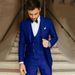 Men's Clothing suits men's three piece suits business casual wedding groom best man suits slim formal suits_viptrois.com