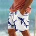 Men's Clothing Drawstring Elastic Waist Printing Animal Fish Comfortable Breathable Beach Shorts_viptrois.com
