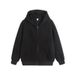 Men's Fleece Zip-Up Hoodie – Streetwear Essential With Silver Zipper & Drop Shoulder (S-XXXL)_viptrois.com