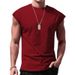 New Independent Brand Cross-border Clothing Summer Casual Sports Loose Men's Sleeveless Undershirt Tank Top_viptrois.com