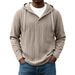 Men's Compass Print Casual Shirt - Breathable Polyester Button-Up With 3D Effect, Relaxed Fit For Streetwear & Travel (S-5XL)_viptrois.com