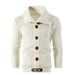 Loom Cross-Border New European And American Style Button Sweater Loose Warm Knitted Cardigan Jacket For Men_viptrois.com