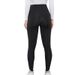 Family matching New black color matching high waist maternity trousers hip lift elastic belly support yoga nine-point leggings maternity wear_viptrois.com