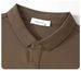 Men's Summer Pique Cotton Polo Shirt Short Sleeve Regular Fit Business Casual T-Shirt In White Black Breathable Spring Autumn Wear_viptrois.com