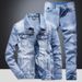 Men's Clothing Trendy Loose Large Size Two Piece Student Versatile Outerwear Casual Jacket_viptrois.com