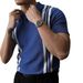 Light Business High End Temperament Trend Men's Summer Simple Fashion Harajuku Youth Popular Polo Shirt New Short Sleeve_viptrois.com