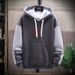 Men's Clothing Men's Hooded Sweatshirt Spring And Autumn Style Plus Velvet Trend Ins Loose And Versatile Spring 2020 New Jacket Couple Outfit_viptrois.com