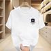 2024Men's High-quality Round-neck Pullover Short-sleeved T-shirt_viptrois.com