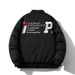 Men's Clothing National Trend Embroidery Quilted Baseball Jacket Men's Loose Trendy Couple Design Cross Border Spring And Autumn Style Student Jacket_viptrois.com