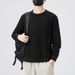 Men Wear Lapel Long Sleeves Autumn And Winter New Heavy Sweater Crew Neck Without Hat_viptrois.com