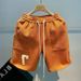 Men's Clothing Men's Summer Versatile Trendy INS Style Embroidered Shorts Loose Fit Sporty Casual Five Point Pants_viptrois.com