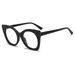 Women's Eyewear Frames Personalized Cat Eye Anti Blue Light Glasses For Women High End Internet Celebrities Autumn New Large Frame Flat Glasses_viptrois.com