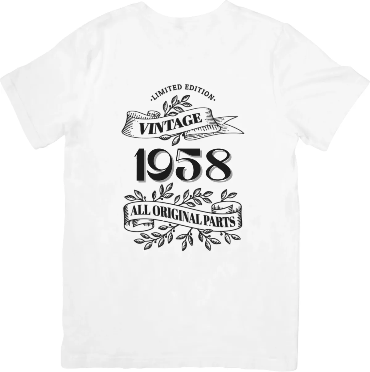 Personalised Any Year Men's, Woman's T-Shirt Mens Womens Tees Top Party Vintage Retro Gift T Shirt Mens Womens Tees Top_viptrois.com
